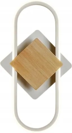 Fehér Fali Lámpa 14 W Modern Dekoráció