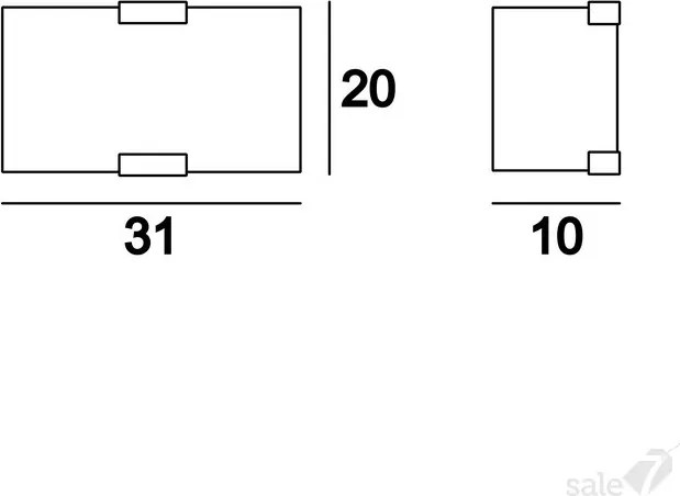 LINEA LIGHT 5092 Bilancia fehér színű fali lámpa 1xE27 15W IP20