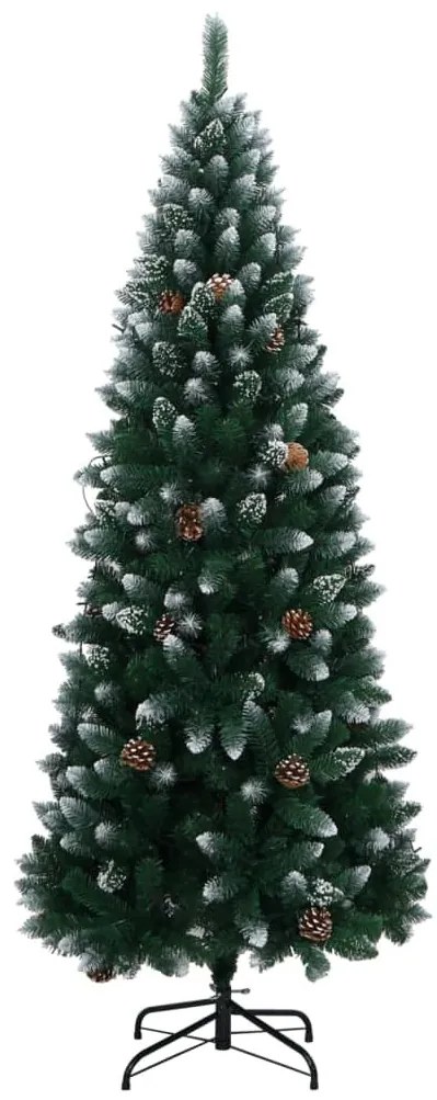 műkarácsonyfa 300 LED-del 210 cm