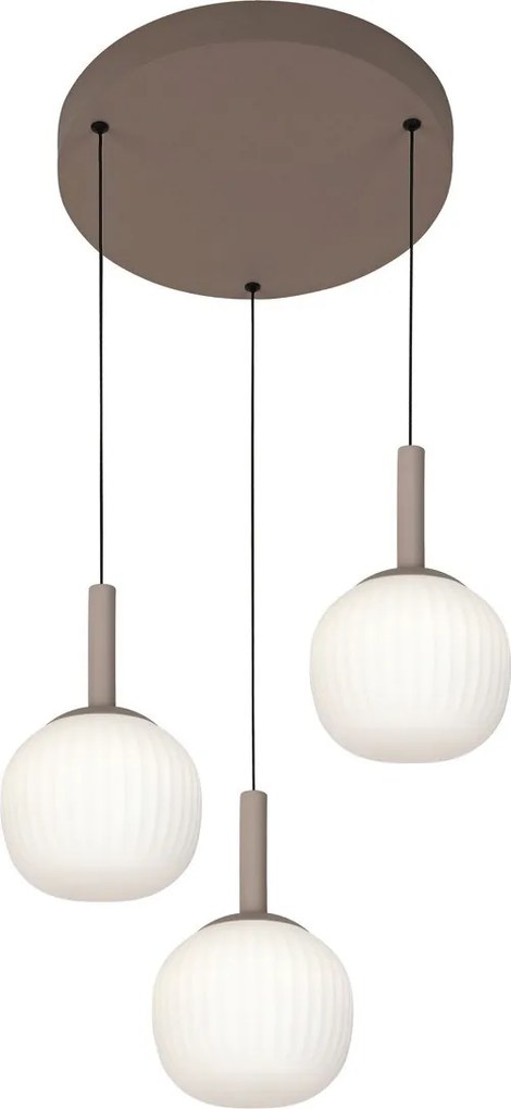 Italux modern függeszték montes barna itxpnd-02217-3-bro