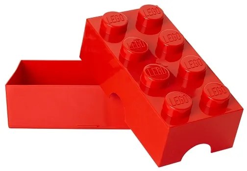 Uzsonnás doboz 10 x 20 x 7,5 cm, többféle - LEGO szín: fehér