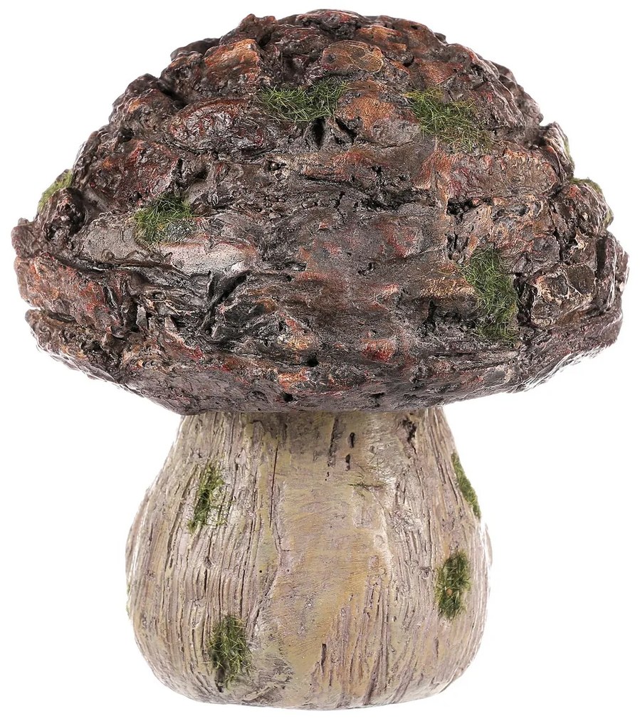 Gomba kerti dekoráció, 16 x 17 x 16 cm, polirezin