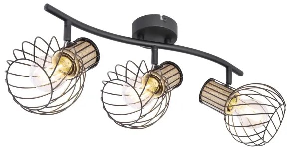 Globo 54012-3DS – Spotlámpa LUISE 3×E27/40W/230V