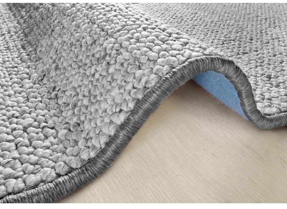 Szürke kerek szőnyeg ø 133 cm Wolly – BT Carpet