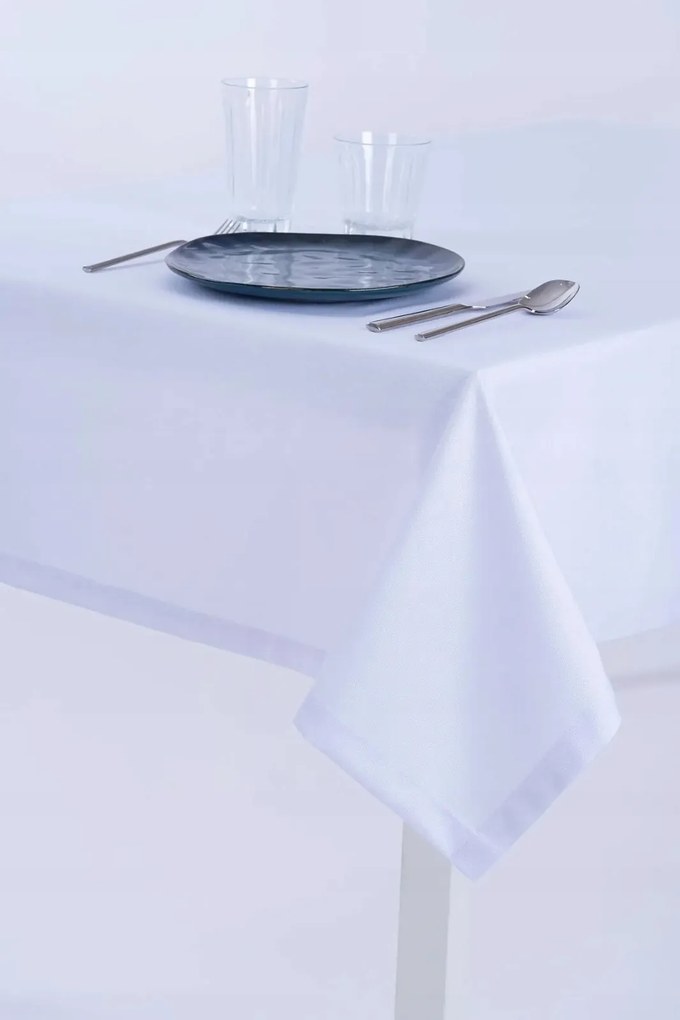 Abrosz Foltálló Asztalra Sima Fehér 120x450 CM