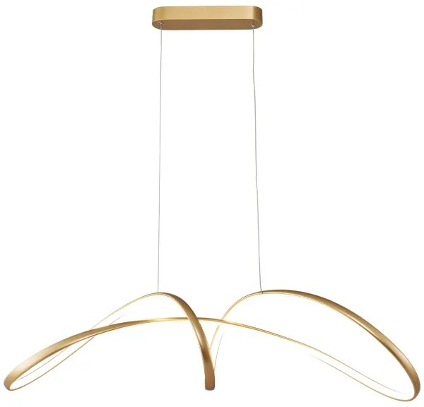 Zuma Line 20026P-GD - LED Csillár zsinóron FERMI LED/50W/230V 3000/4000/6000K