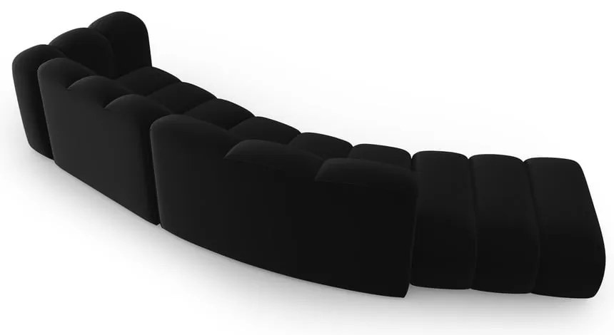 Antracitszürke sarokkanapé (jobb oldali) Lupine – Micadoni Home