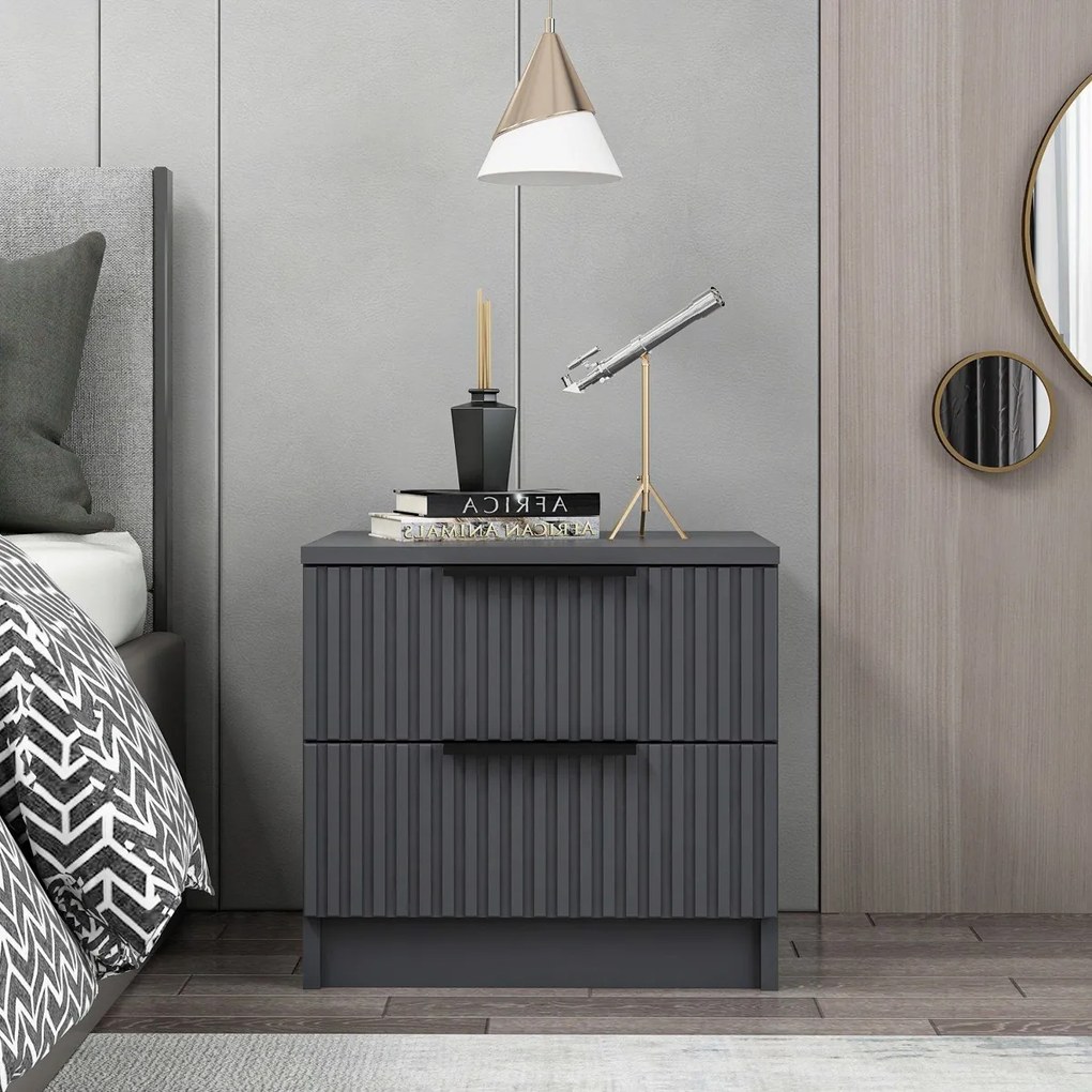 Kale Plus Anthracite éjjeliszekrény