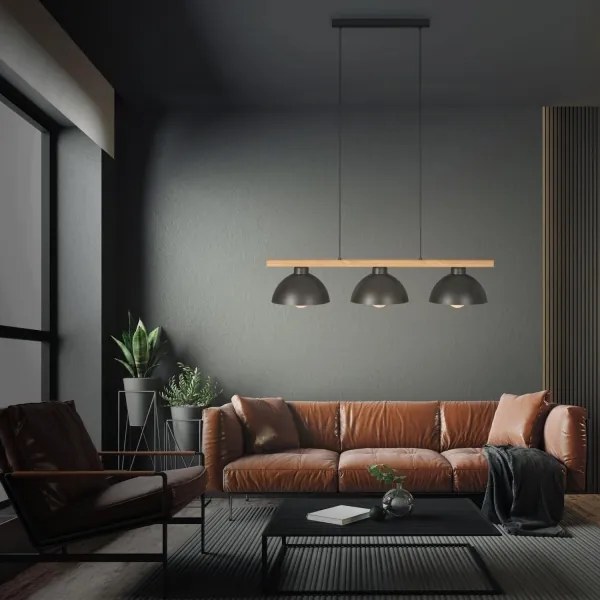 Brilo - Csillár zsinóron 3xE27/40W/230V