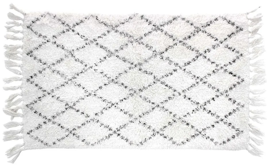 Fehér fürdőszobai kilépő 50x80 cm Latika – douceur d'intérieur