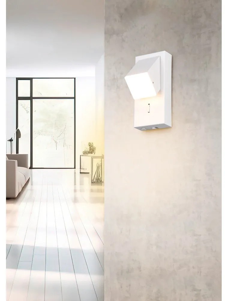 Fehér LED fali lámpa Raglan – Trio