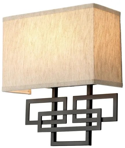 Hinkley HK-LANZA2 - Fali lámpatest LANZA 2xE14/40W/230V bronz