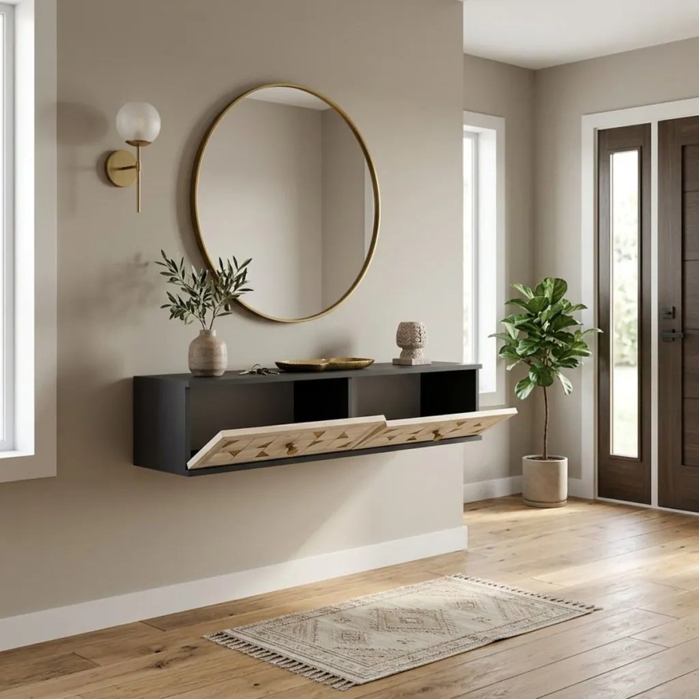 Moka 120 - Anthracite, Travertine, Gold
