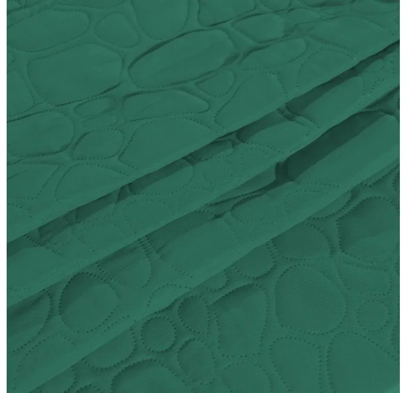 Zöld ágytakaró STONE Méret: 200 x 220 cm