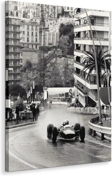 Vászonkép Futam Monaco Grand Prix Anon 60x80cm WDC44959