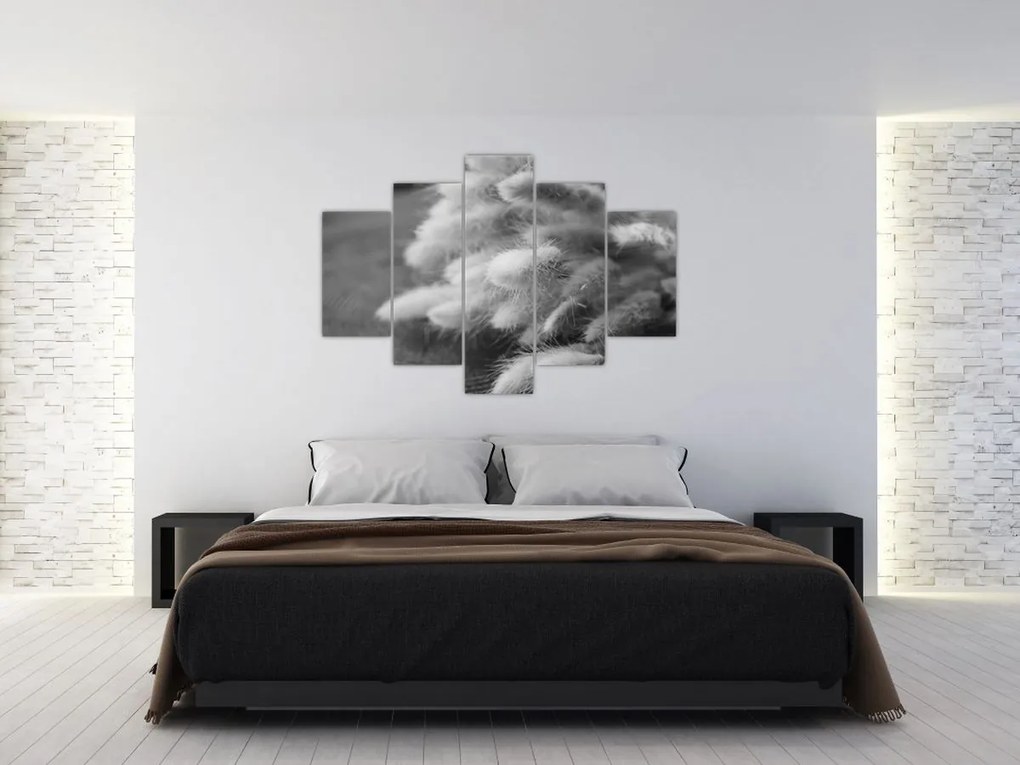 Kép - nyúlfarknyi fű az asztalon (150x105 cm)