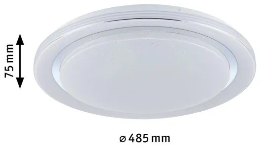 Paulmann 70547 - LED RGBW/38,5W Dimmelhető mennyezeti lámpa RAINBOW 230V + távirányító