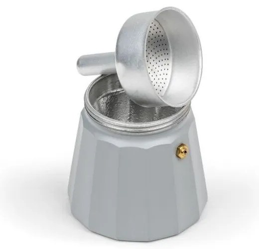 Szürke fém kotyogós kávéfőző 400 ml Moshi – Leopold Vienna