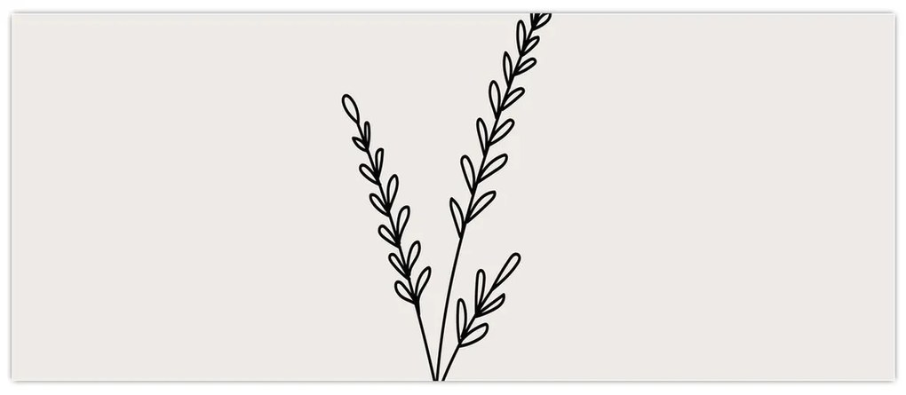 Kép - rét virág N⁰2 (120x50 cm)