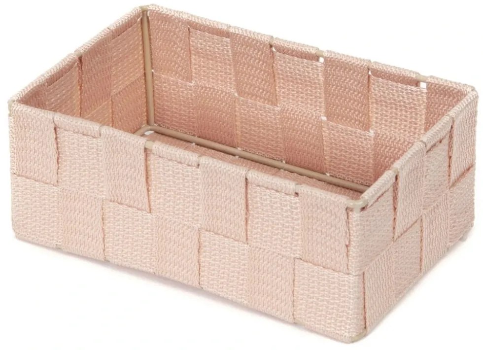 Compactor TEX M fiókos tároló szervező, 18 x 12 x 7 cm, rózsaszín, M