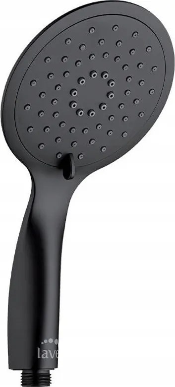 Zuhanyfej Zuhanyfej Fekete 3 Funkciós Vízkőmentes