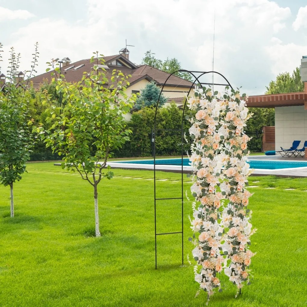 Boltíves rózsatámasz 240x140x37 cm Gardebruk