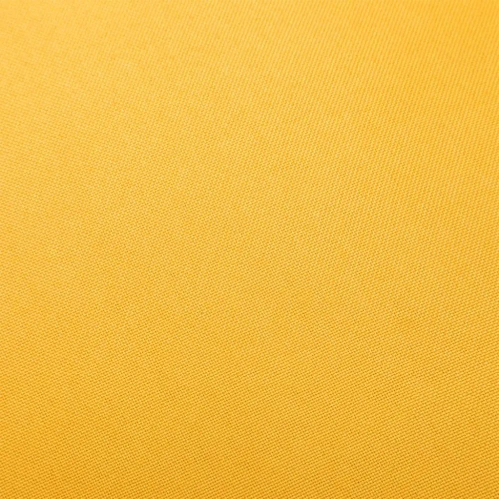 mustársárga szövet hintaszék