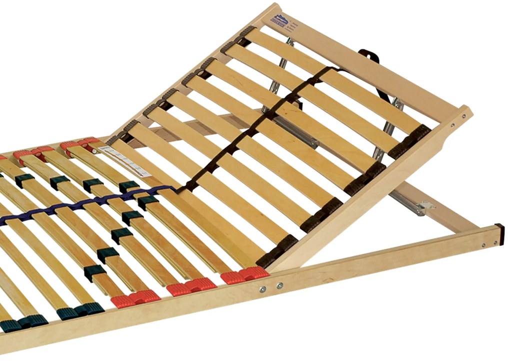 Materasso Állítható lamellás ágyrács 90x200 (120 kg/fő)