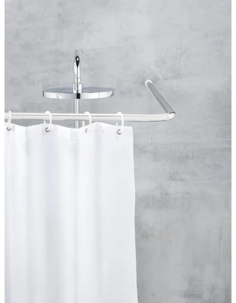 WENKO 19215100 - rúdtartó UNIVERSAL 2x2 cm króm/fehér