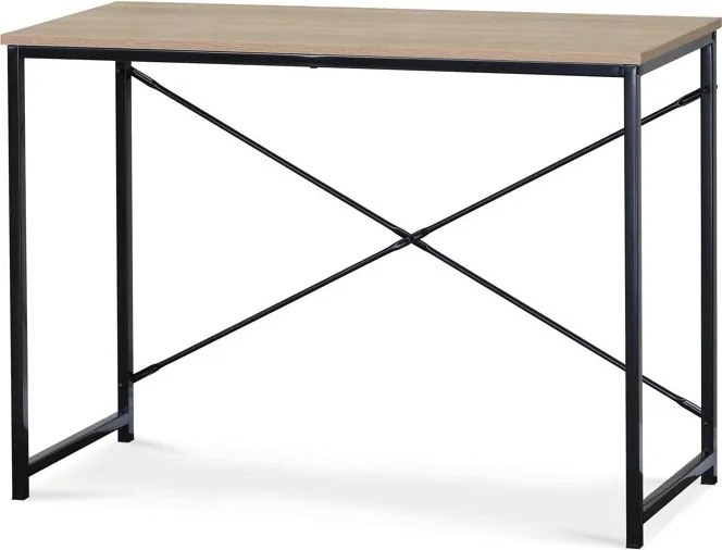 Pracovní stůl 100x40cm, mdf, divoký dub, GD-504 OAK