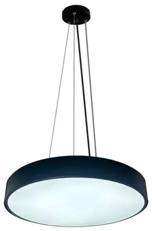 LED dimmelhető csillár zsinóron LED/50W/230V 3000-6500K fekete + távirányítás