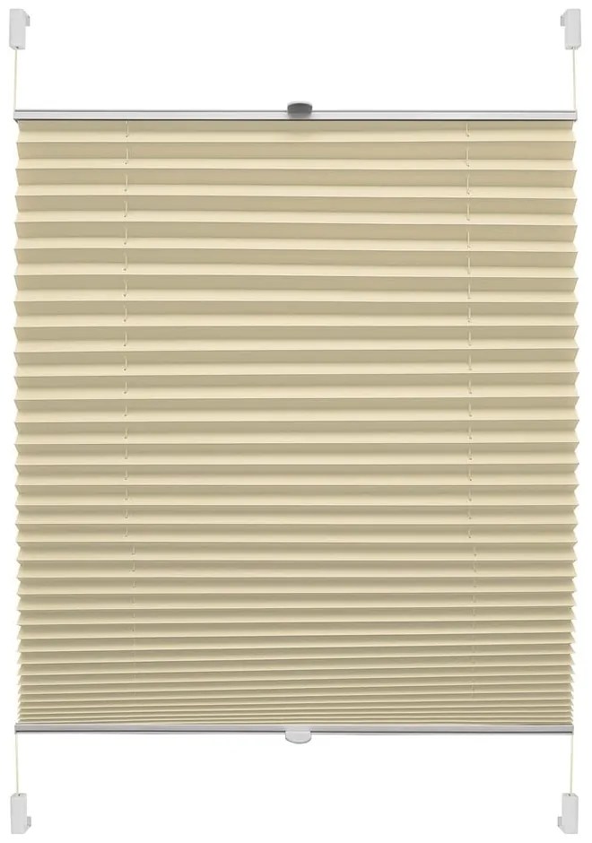 Bézs roló 42,5x150 cm Plisé Verona – Gardinia