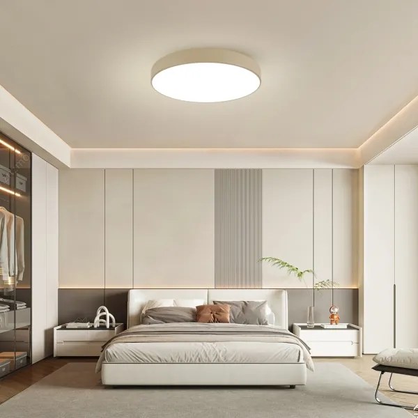 Brilagi-LED Mennyezeti lámpatest POOL LED/100W/230V 3000/4000/6000K átm. 80 cm bézs