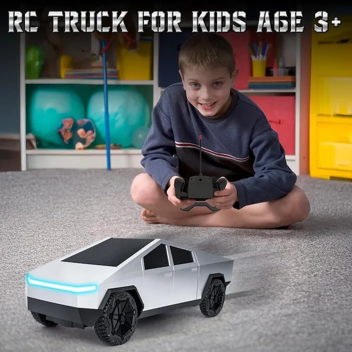 Tesla Modell Truck 1:16 Akkus Távirányítós Játék Autó