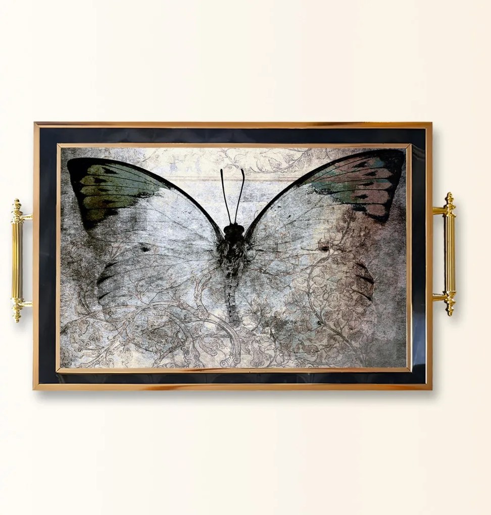 Üveg tálca, 38×24 cm – TPA9945