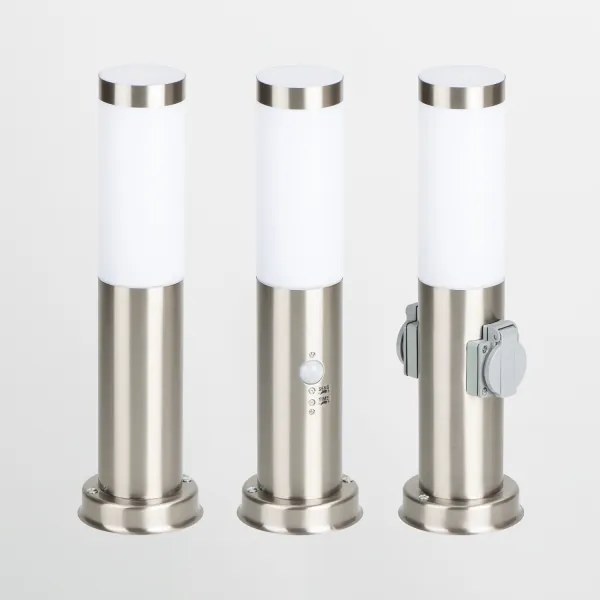 Brilagi - Kültéri lámpa NOVA 1xE27/15W/230V 40 cm IP44 matt króm