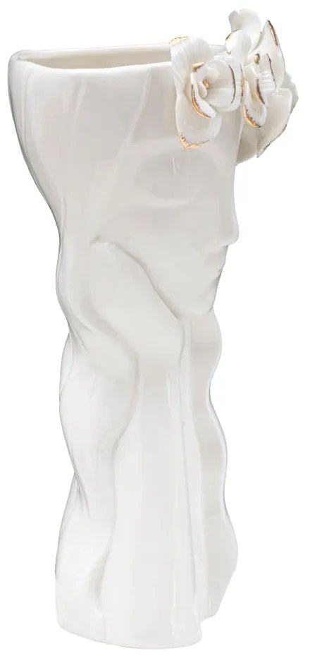 Cute Woman fehér porcelán váza - Mauro Ferretti