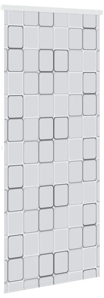 Kockamintás zuhanyroló 120 x 240 cm