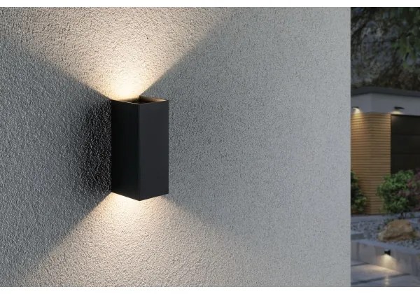 Paulmann 94326 - 2xLED/2,8W IP44 Kültéri fali lámpa FLAME 230V