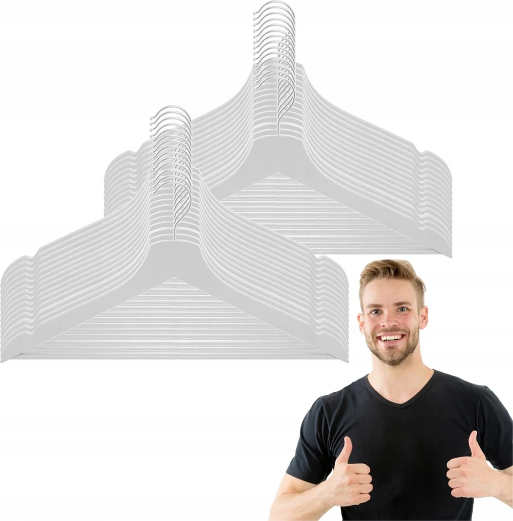 Ruhaakasztók Ruházat Fa Szett x30 Előszoba Szekrények