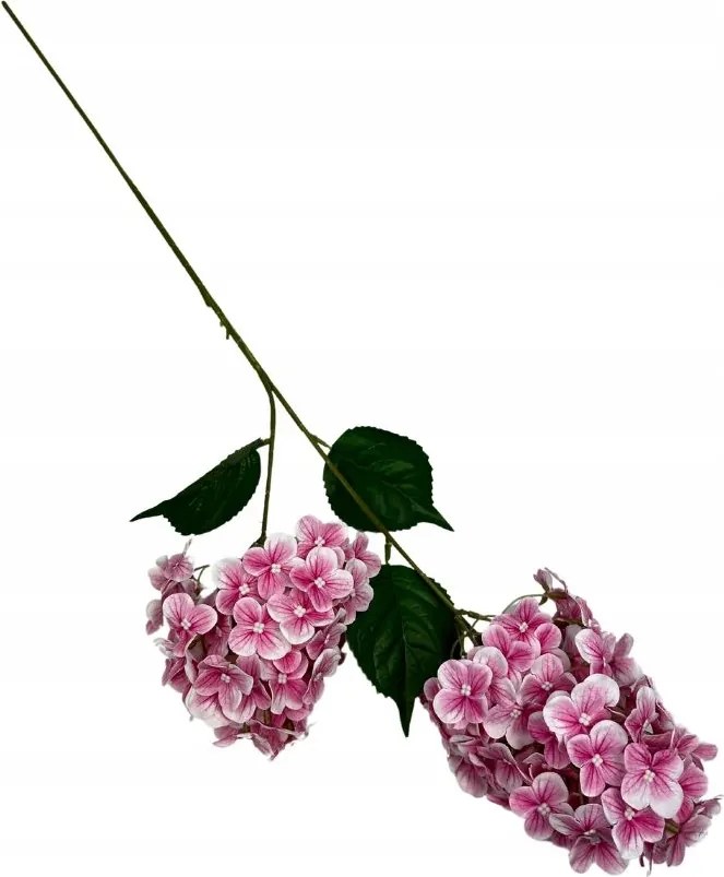 Hortenzia műág 83 cm rózsaszín