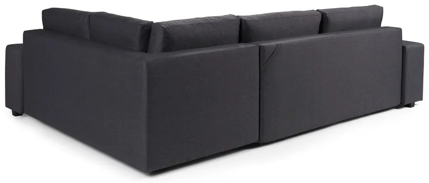 Sarokkanapé Aja (szürkésfekete) (J). 601405