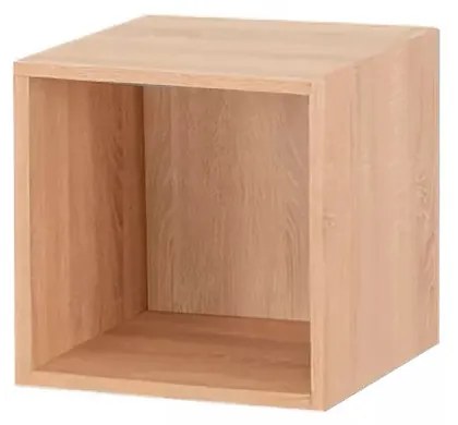 Boxie nyitott fali szekrény 40x40x37 cm sonoma tölgy