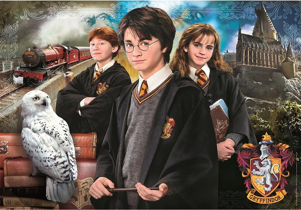 Harry Potter Here Begins 1000 db-os Compact puzzle Clementoni