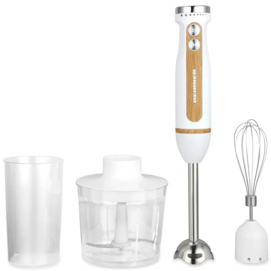 Heinner HB-DC600WH - Rúdmixer 600W/230V fehér/barna