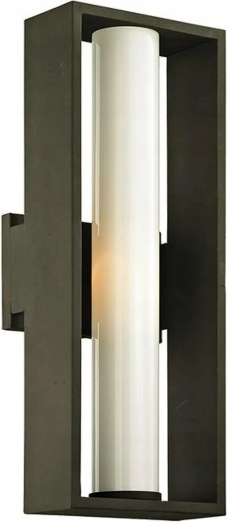 Hudson Valley kültéri fali lámpa Mondrian alumínium/üveg bronz/opál E2