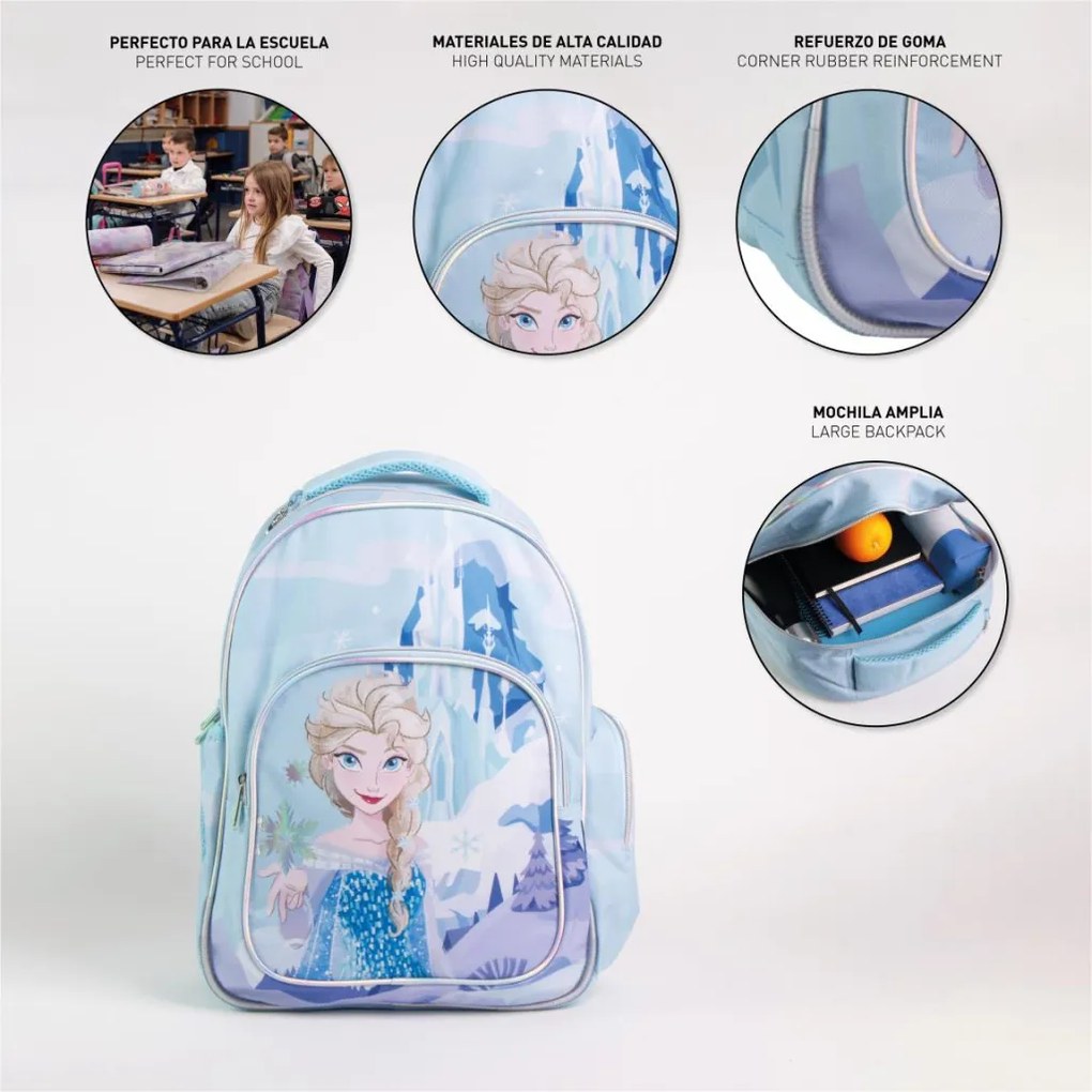 Disney Jégvarázs iskolatáska, táska 42 cm