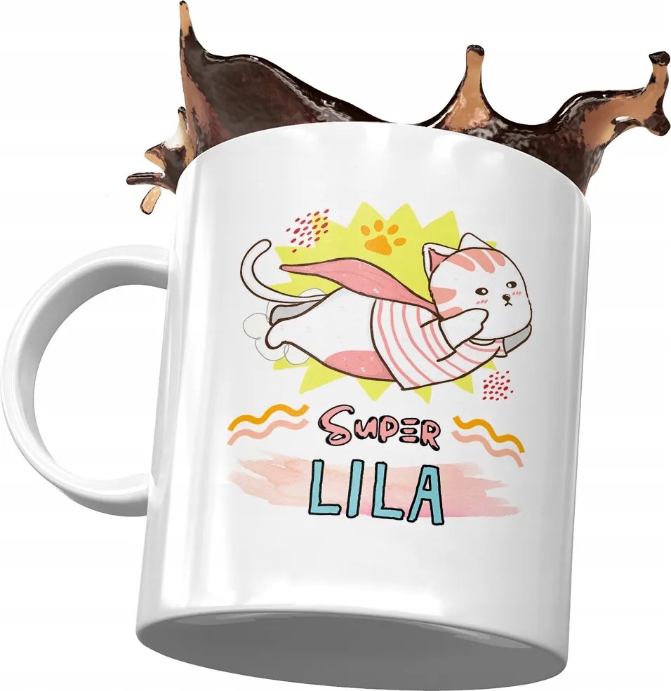 Liliom Születésnapi Bögre Névnapi Ajándék Nyomtatott Fotóval