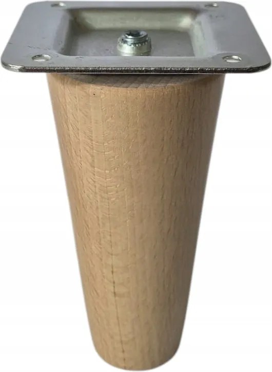 Bükk lábak 10 cm lakkozott egyenes fa lábak kúp bútor szett