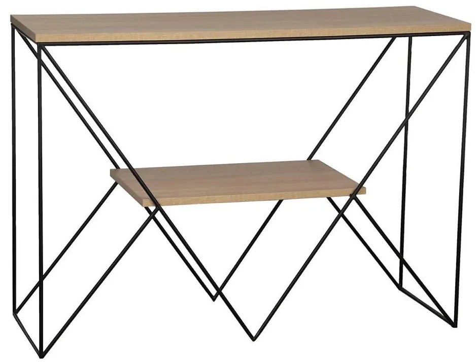 Eglo 424016 - OTAWARA kisasztal 77x106 cm barna/fekete